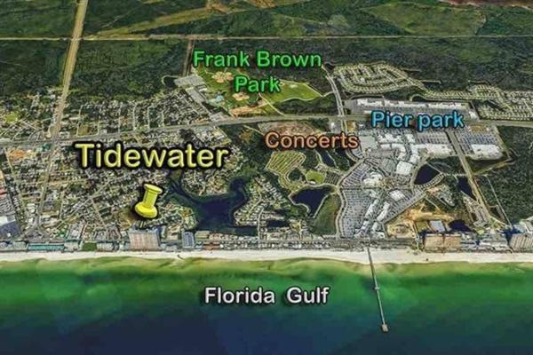 Tidewater 112 Drift Away 2 Bed 2 Bath Chairs Incl * Panama City Beach